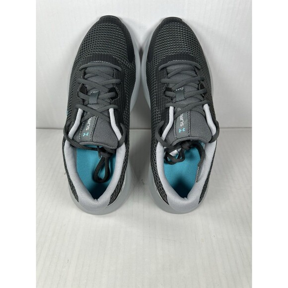 Size 9 Under Armour Mens UA Surge 3 Gray Blue Running Shoes Cross Training NEW main image 4